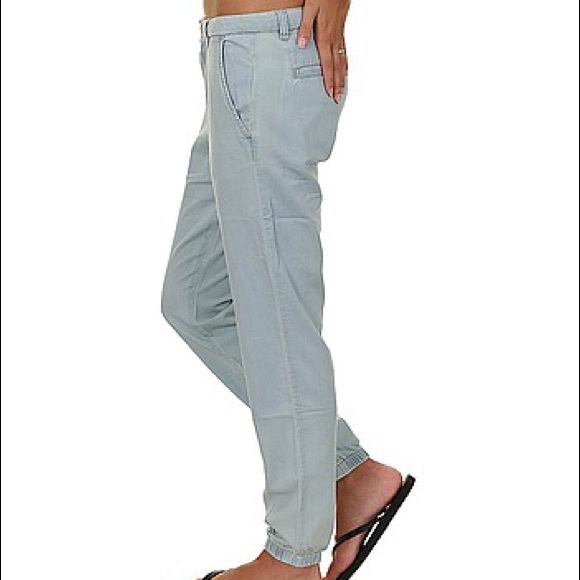 Vans indigo washed look Jogger pants NWT - Picture 3 of 4